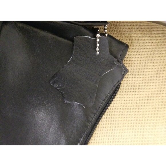 d'margeaux black leather Purse Handbag with adjustable strap  New with tags - Picture 2 of 10